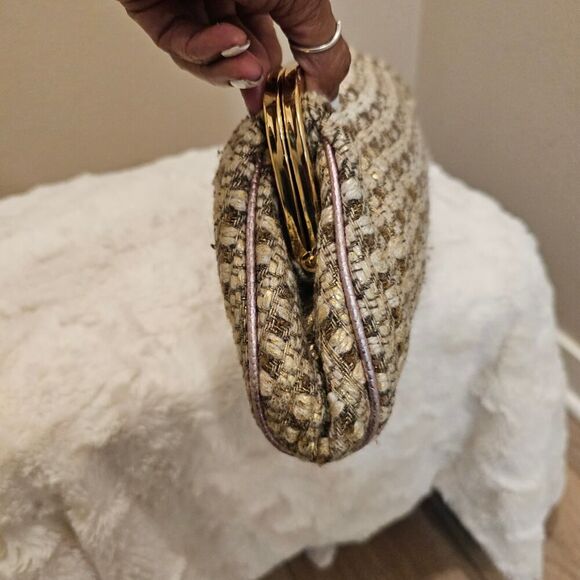 Trina Turk Plaid Cloth Cluth Purse - Picture 3 of 10